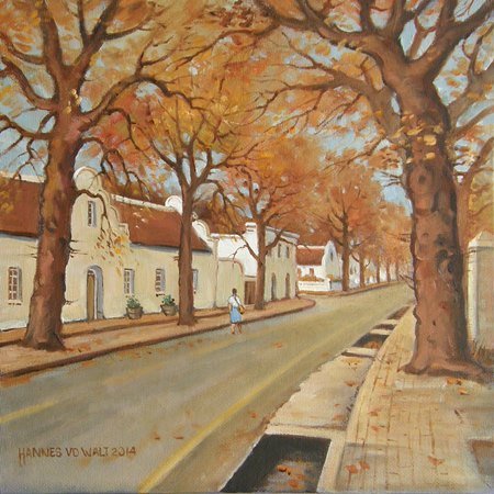 Oil on Canvas BoardSize: (250x250x4)mmFrame: (386x386x25)mmSOLD 2014 (Franschhoek Art House)